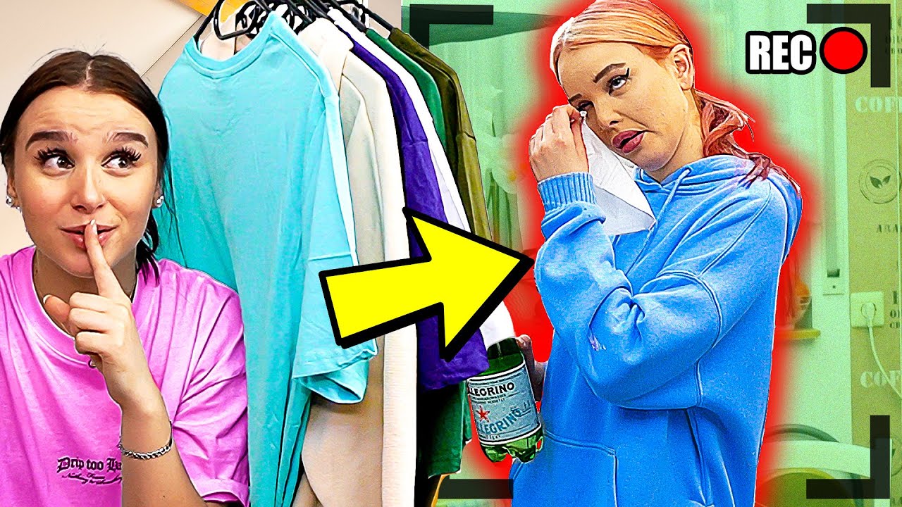 GEHEIMEN RAUM BAUEN und Schwester beobachten ! 🏡🤭 (im Schrank) - Celina