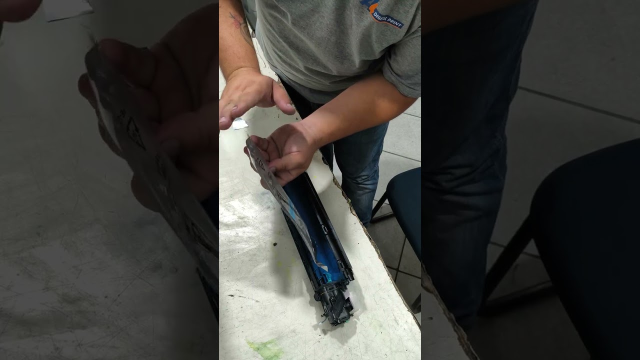 Troca de unidade reveladora linha x4300 e família e Hp linha E77/78