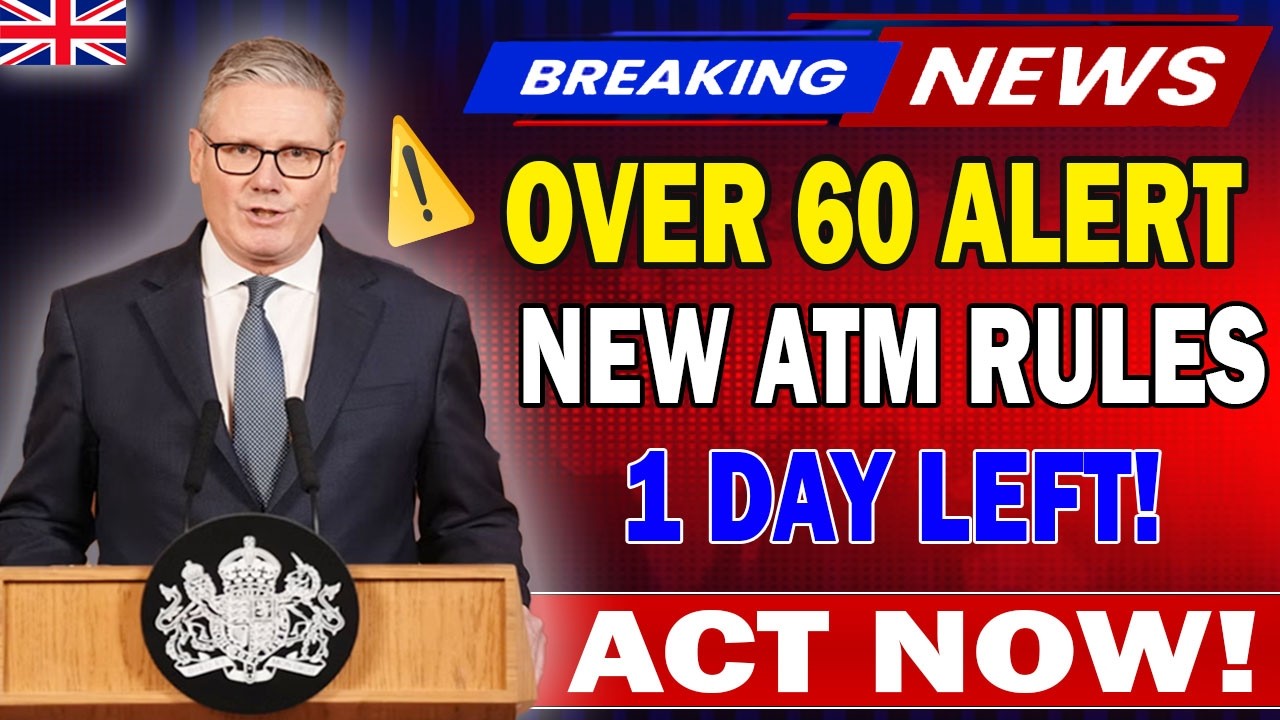 ⏳ 1 Day Left! ⚠️ UK ATM Rule Change &ndash; What Over-60s MUST Do NOW!