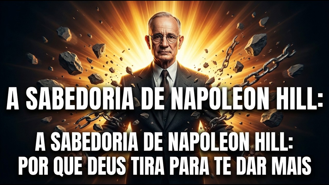 A Sabedoria de Napoleon Hill: Por que Deus Tira para Te Dar Mais
