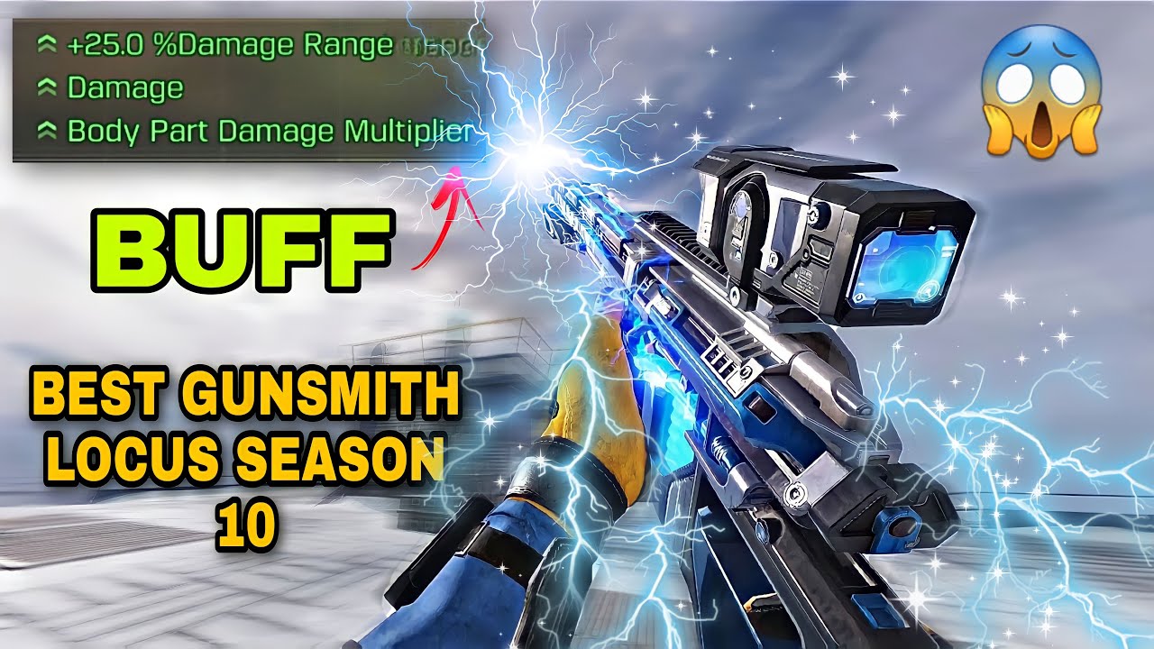 BEST😳☢️🔥⚡FAST ADS + LOW HITMARKER LOCUS Gunsmith Setup! BEST LOCUS Loadout? LOCUS Attachments CODM