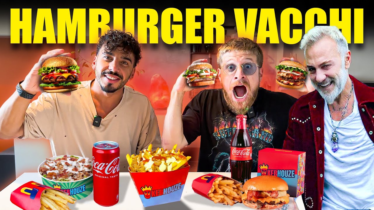 GLI HAMBURGER DI GIANLUCA VACCHI FANNO VERAMENTE SCHIFO? - LI PROVIAMO TUTTI E RIMANIAMO STUPITI!