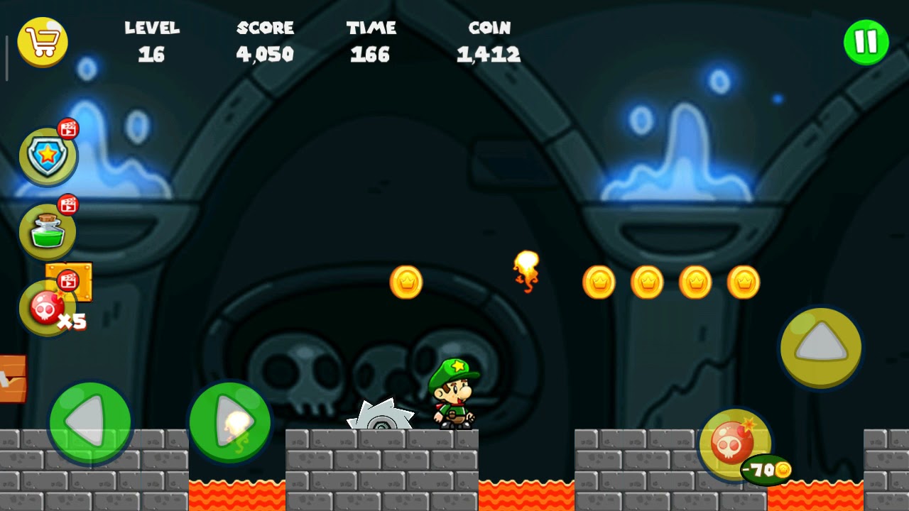 Bob's World (Super Mario) | LVL 16 | Walkthrough and Gameplay
