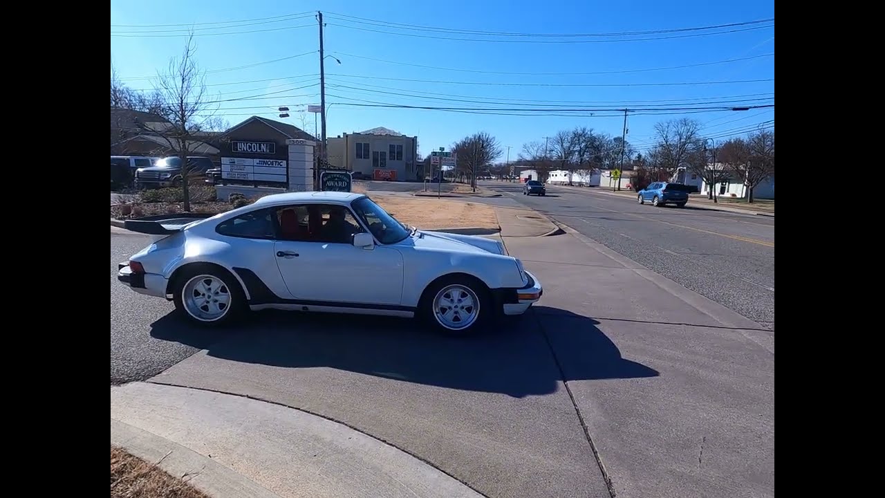 The WIDOWMAKER! Aircooled 1989 Porsche 930 911 turbo exhaust sound!