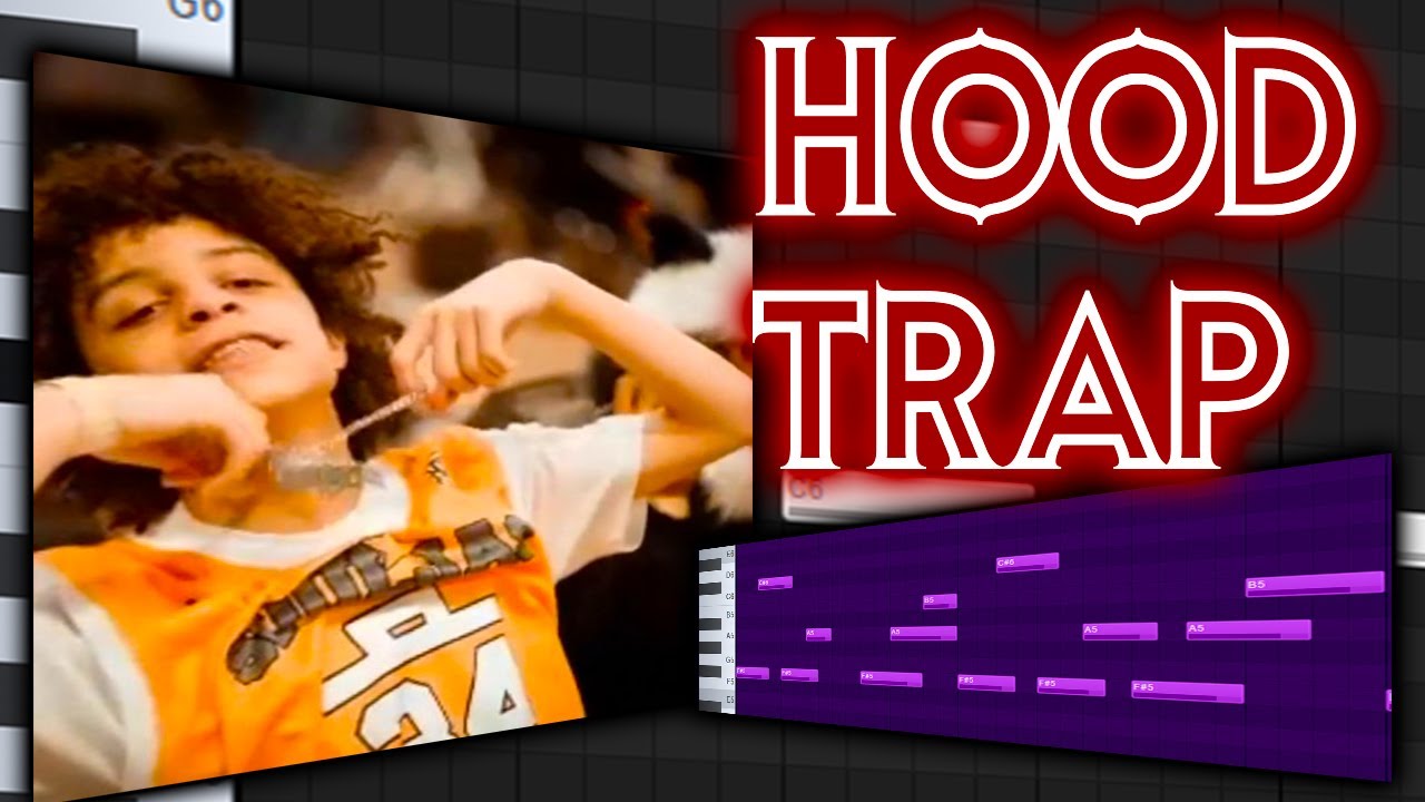 HOW TO MAKE HOODTRAP TYPE BEATS FOR XAVIERSOBASED FL STUDIO TUTORIAL