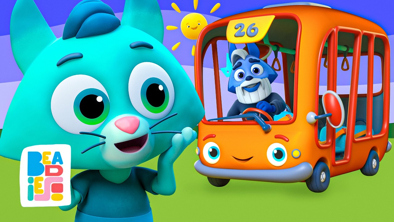 Las Ruedas del Autobús y Más Canciones para Niños sobre el Transporte 🚗🚂🚍