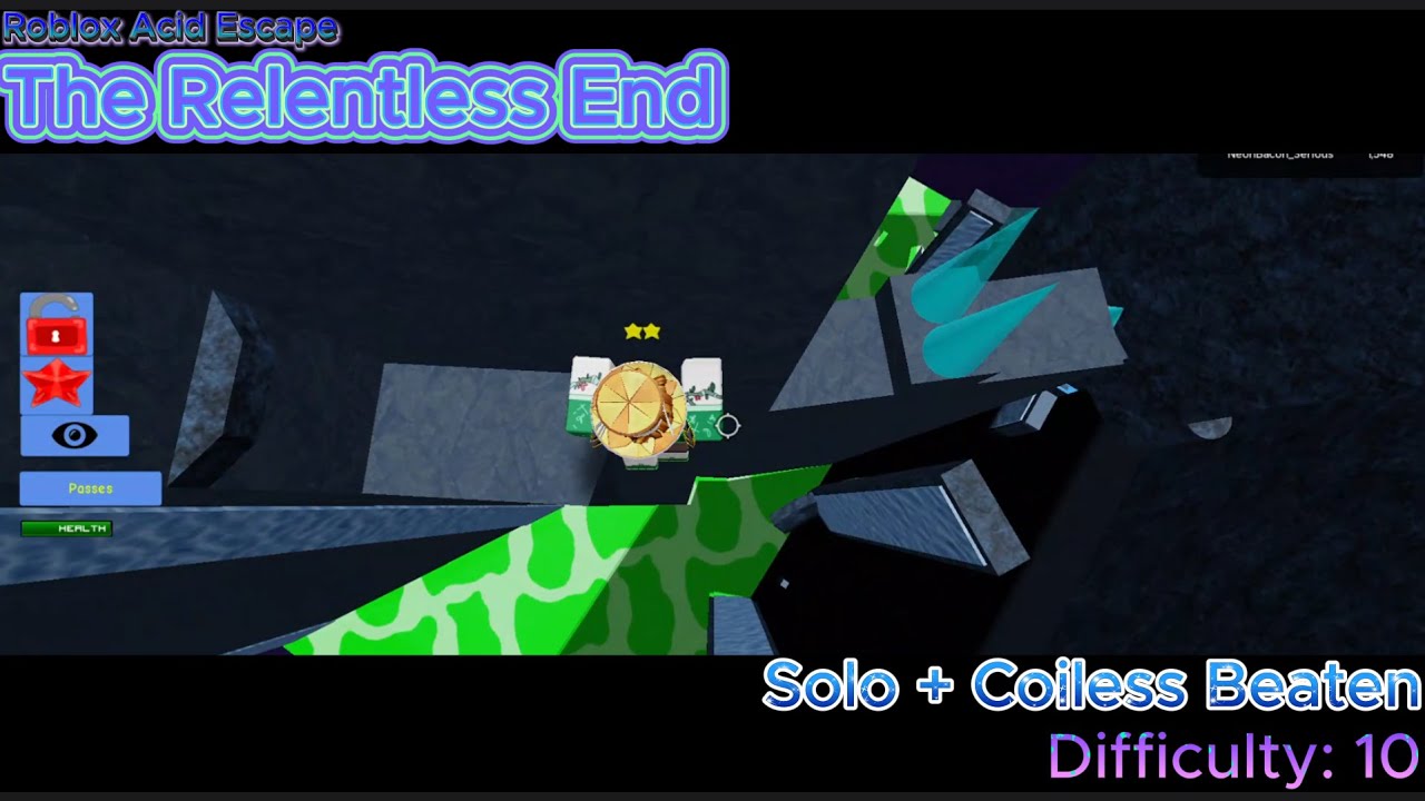Roblox Acid Escape [Relentless End] (Solo + Coiless)
