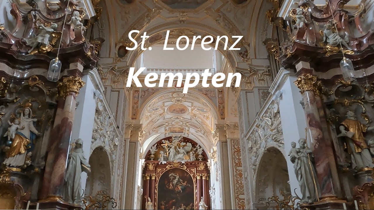 St. Lorenz Basilica Kempten in Bavaria, Germany
