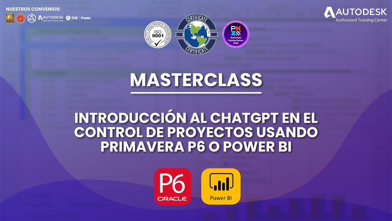 INTRODUCCION AL CHAT GPT EN EL CONTROL DE PROYECTOS USANDO PRIMAVERA P6 O POWER BI