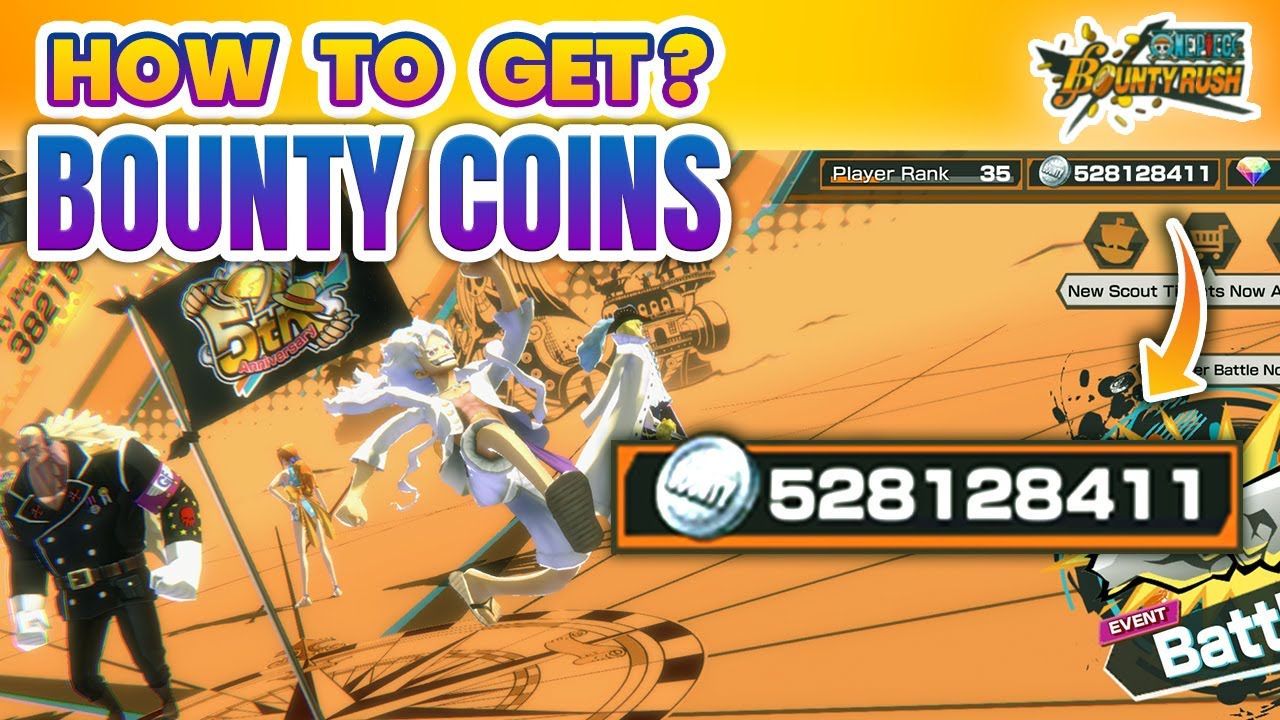 How to Get a lot of Bounty Coins in OPBR | ONE PIECE Bounty Rush | F2P Guide
