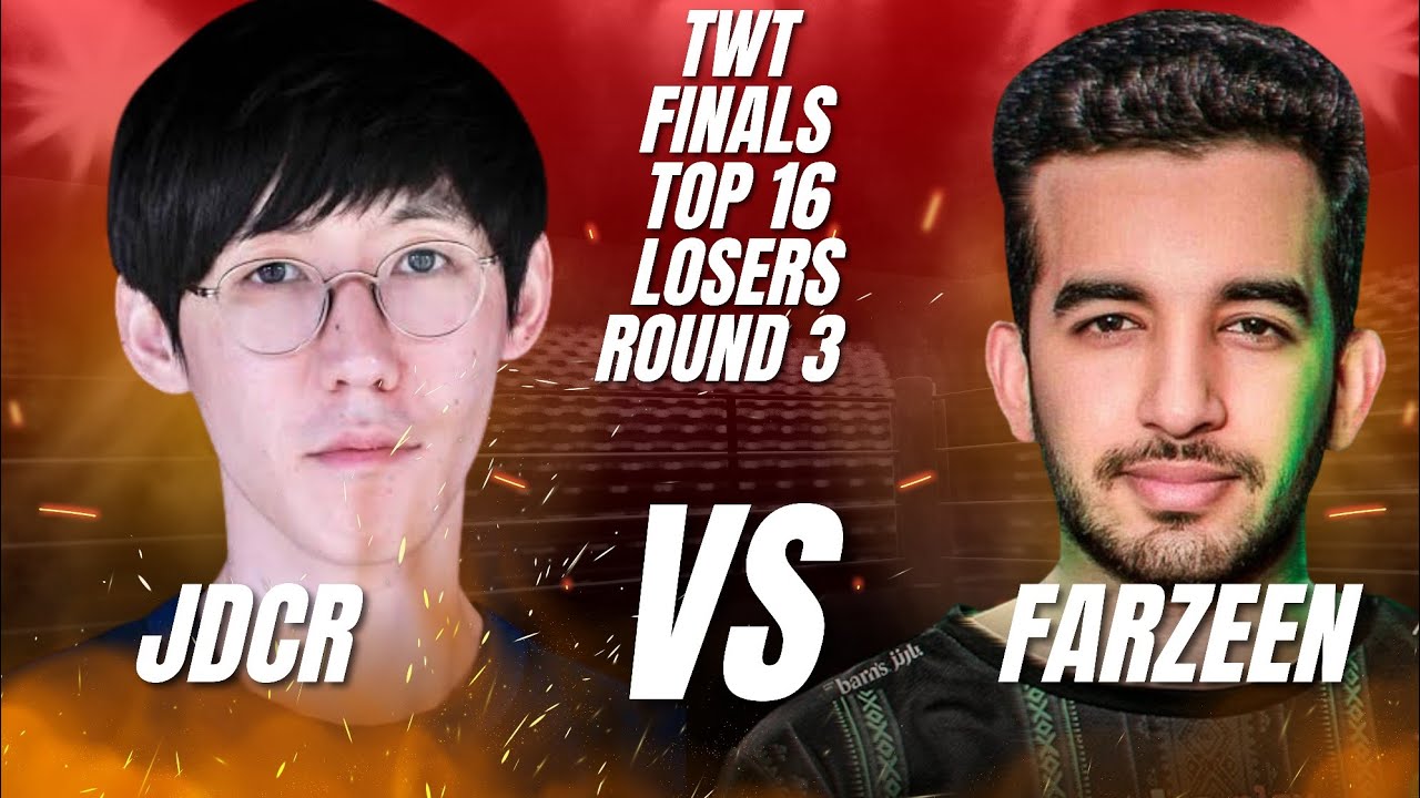 Farzeen против JDCR TWT GLOBAL FINALS 2025 - 16 лучших команд, 3-й раунд (раунд проигравших)