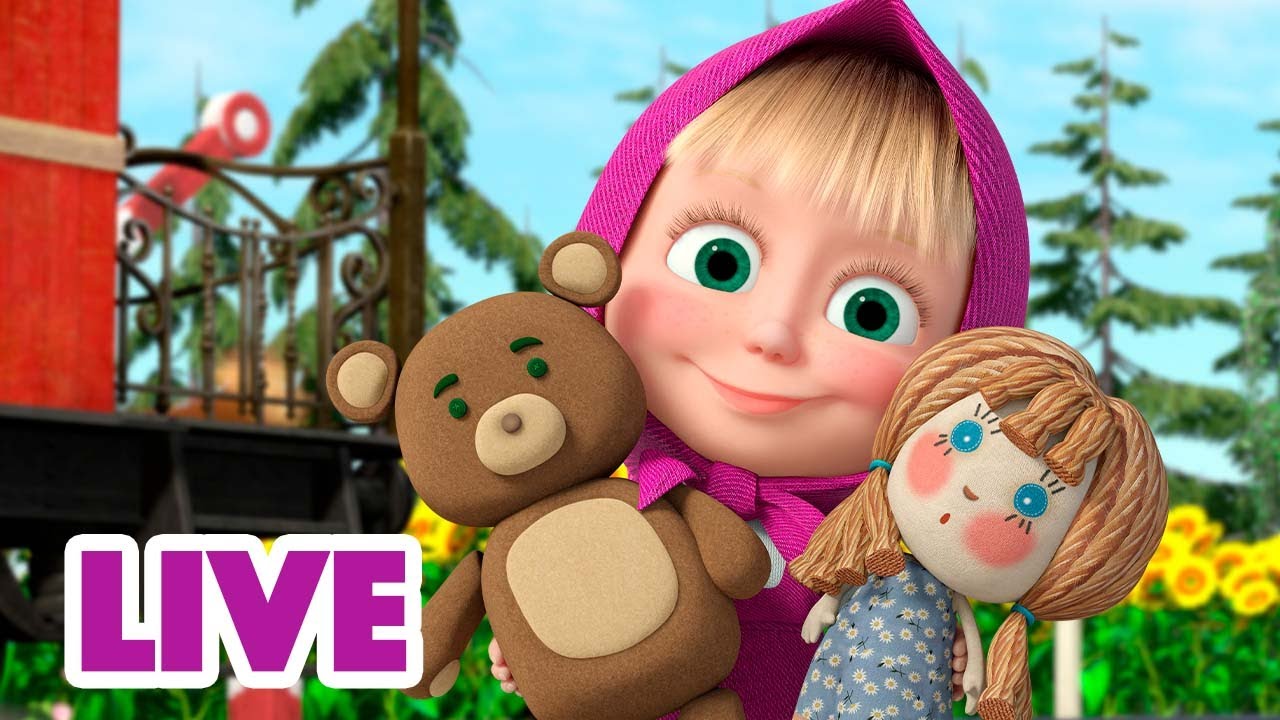 🔴 LIVE STREAM! माशा एंड द बेयर ❤️🏡 वापस घर 📺 Masha and the Bear in Hindi