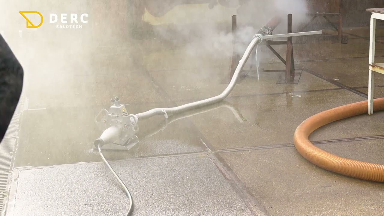 DERC Salotech RotoCar - Cleaning Bended and Long Pipe Lines