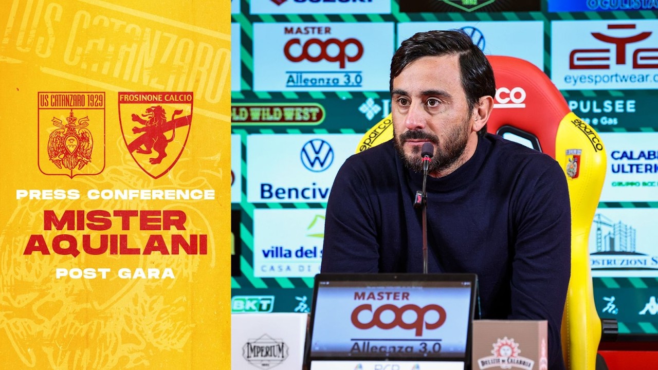 PRESS AREA | AQUILANI NEL DOPO GARA DI CATANZARO - FROSINONE