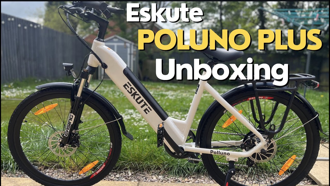Best Commuter e-bike Improved Eskute Poluno Plus Torque sensor instant power! £70 Off D/Code 70PETER