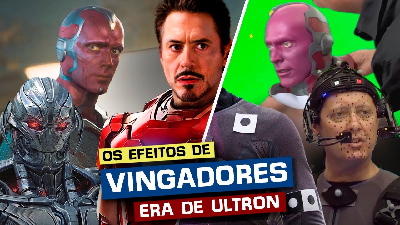 O SEGREDO dos EFEITOS de VINGADORES 2 - Era de ULTRON (bastidores, como foi feito)
