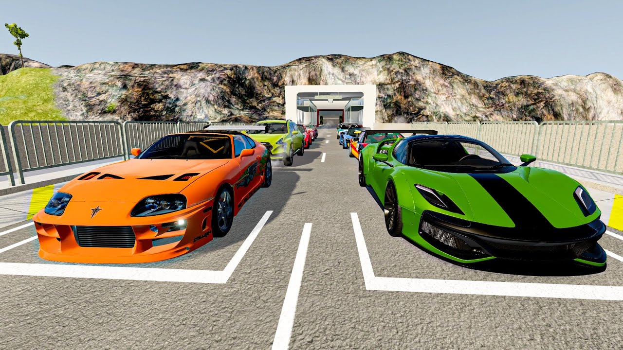 Big Ramp Jumps & Extreme Crashes | BeamNG Drive #17