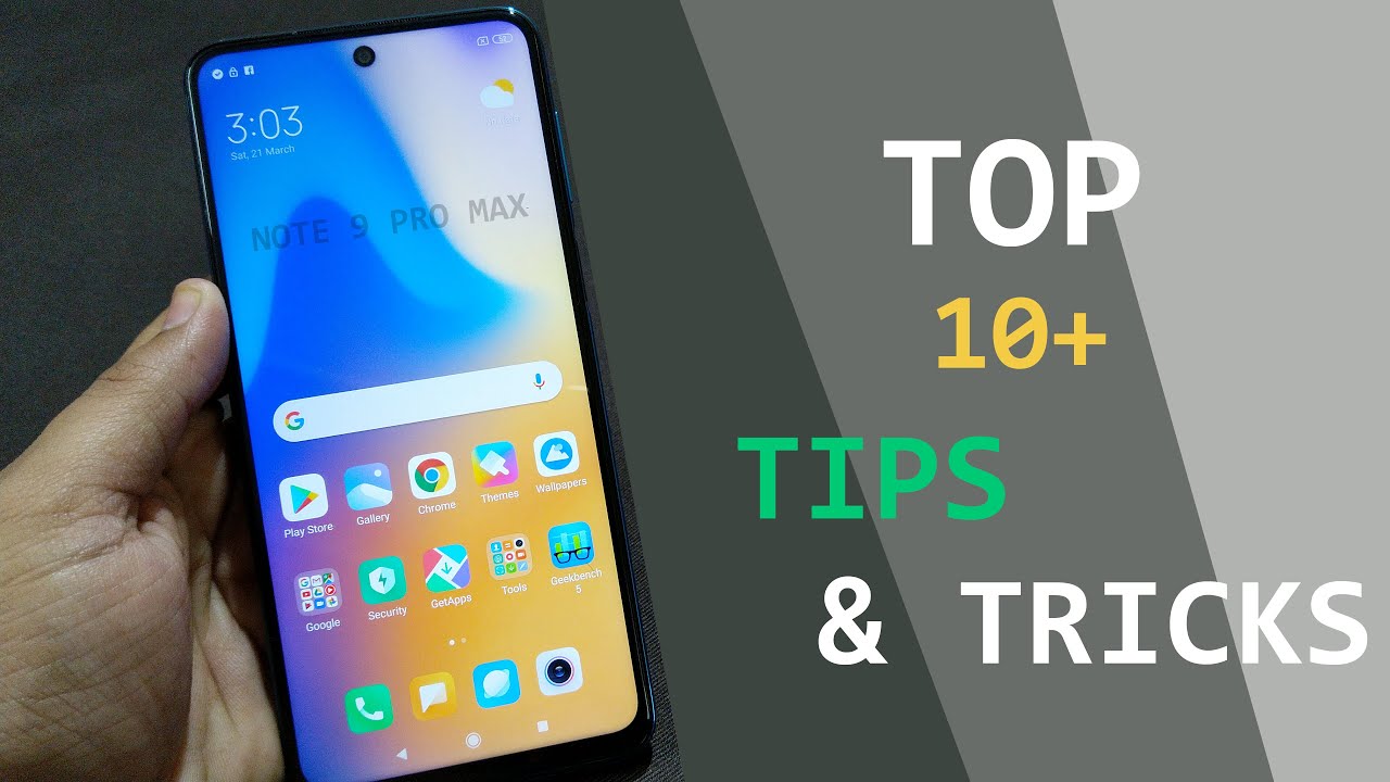 Redmi Note 9 Pro Max Tips & Tricks | Best Useful Features