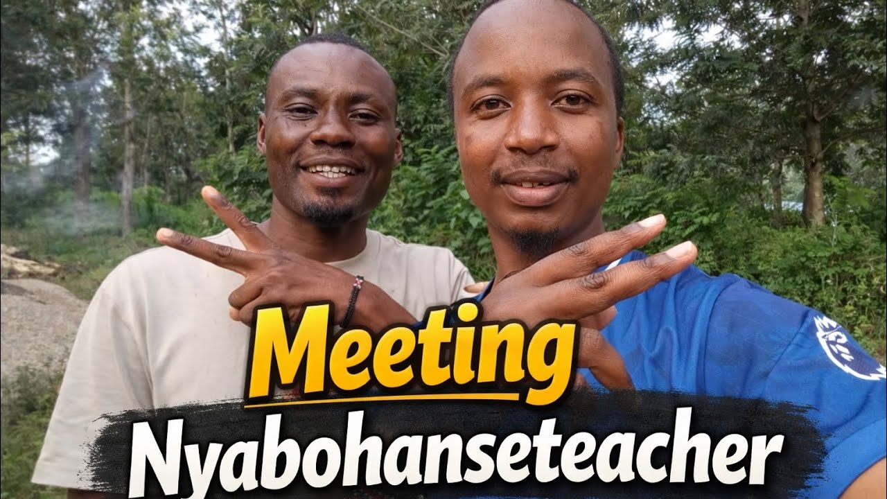My Experience Meeting Nyabohanse Teacher/real Life/@iammarwa @videejohner  @Nyabohanseteacher