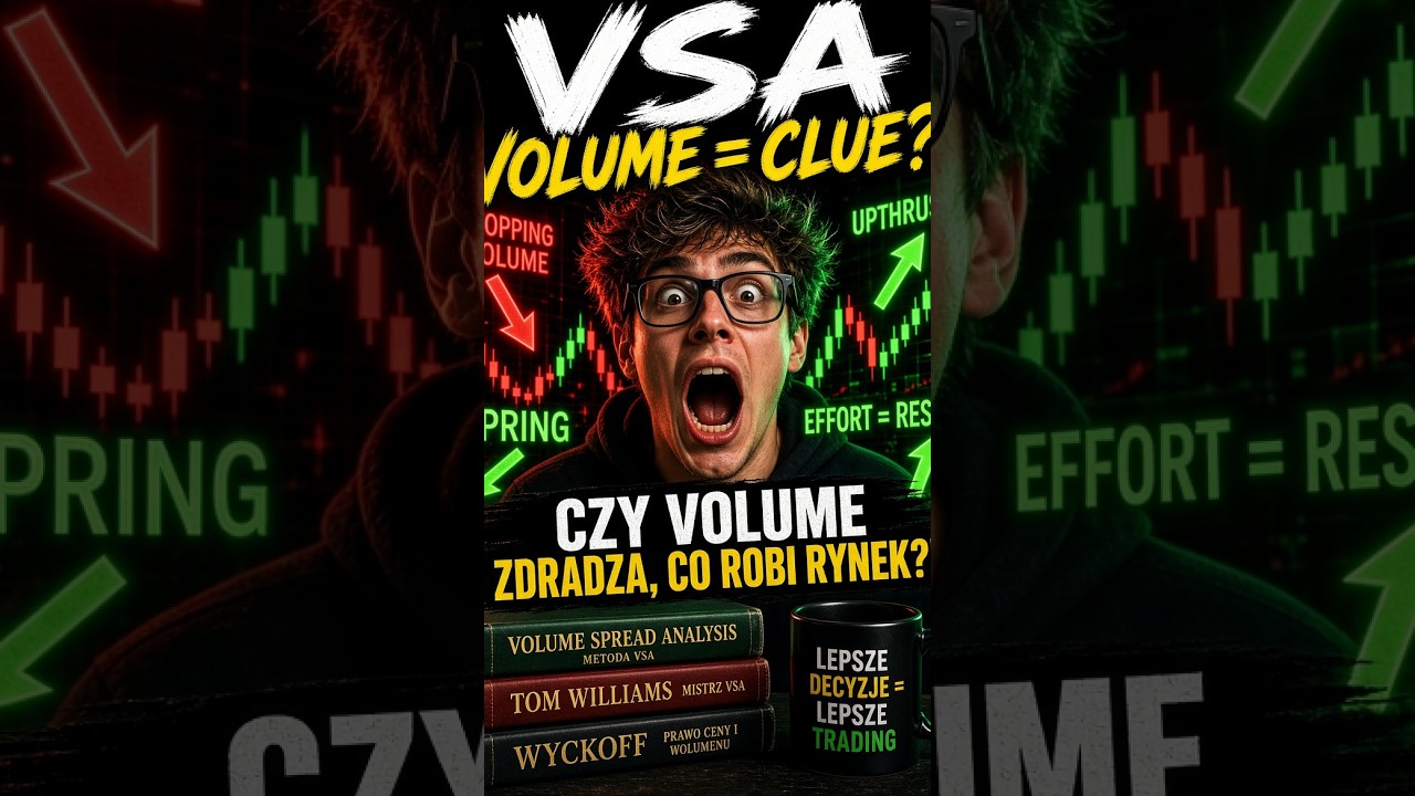 VSA Jak czytać wysiłek i rezultat na wykresie Volume Spread Analysis #bitcoin #crypto #defi #trading