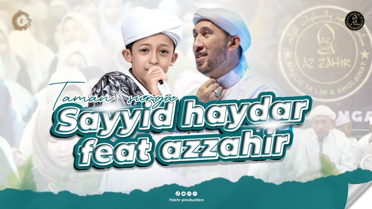 SAYYID HAIDAR FEAT MAJELIS AZZAHIR || RUTINAN JUM'AT KLIWON - MEDLEY SHOLAWAT FULL LIRIK
