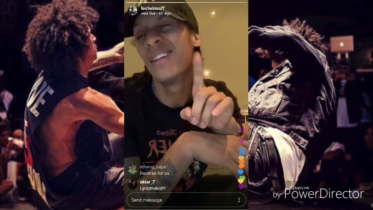Les Twins - Laurent's IG Live Workshop/CriminalzDanceChallenge 2/3/2019
