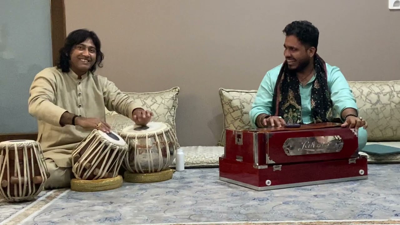 Prithvi Gandharv with ustad Parvez Hussain || Shola tha jal bujha hu || Private mehfil Melbourne.