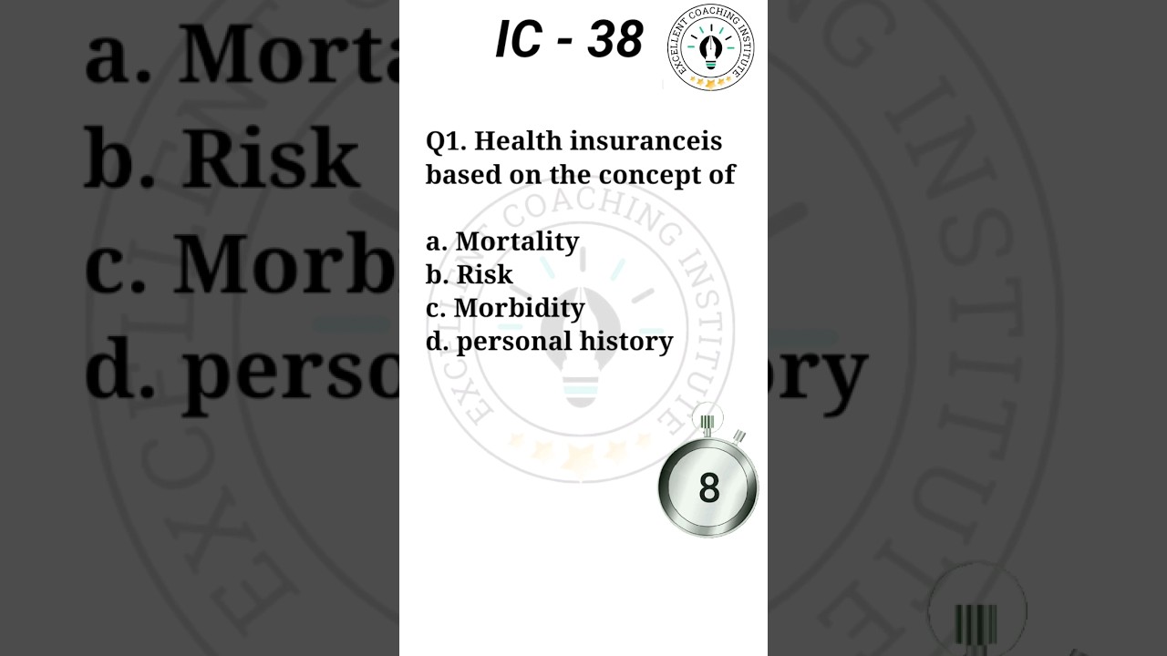 IC-38 Questions Series #healthinsuranceexam #agentexam #ic38exam #insurance #shorts #youtubeshorts