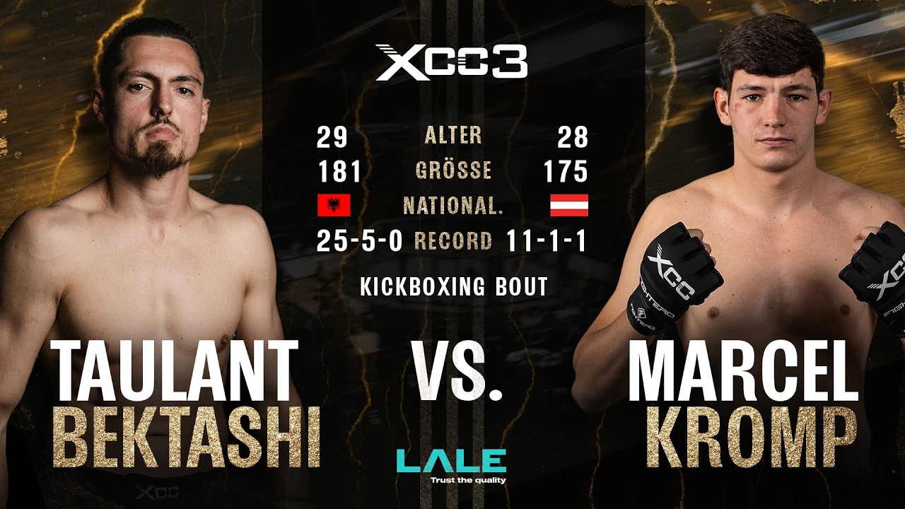 Taulant Bektashi vs Marcel Kromp | XCC3 FULL FIGHT