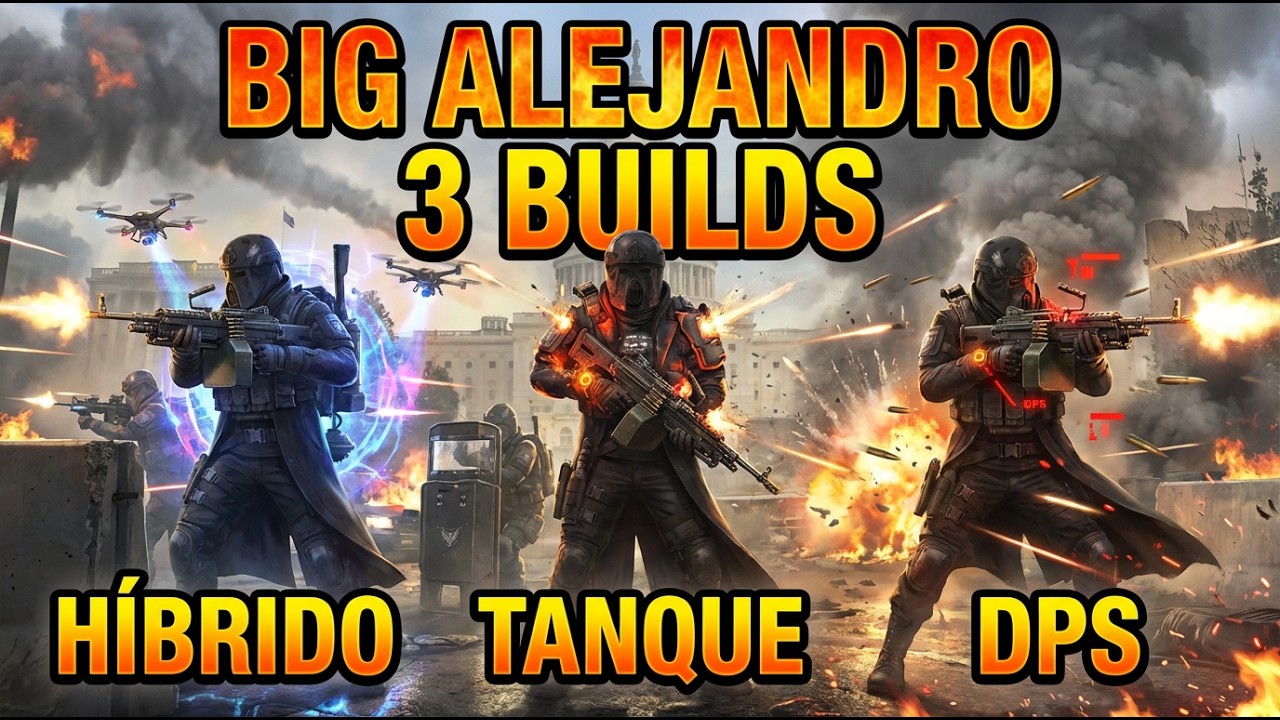 Big Alejandro: 3 Builds que DESTROZAN en The Division 2