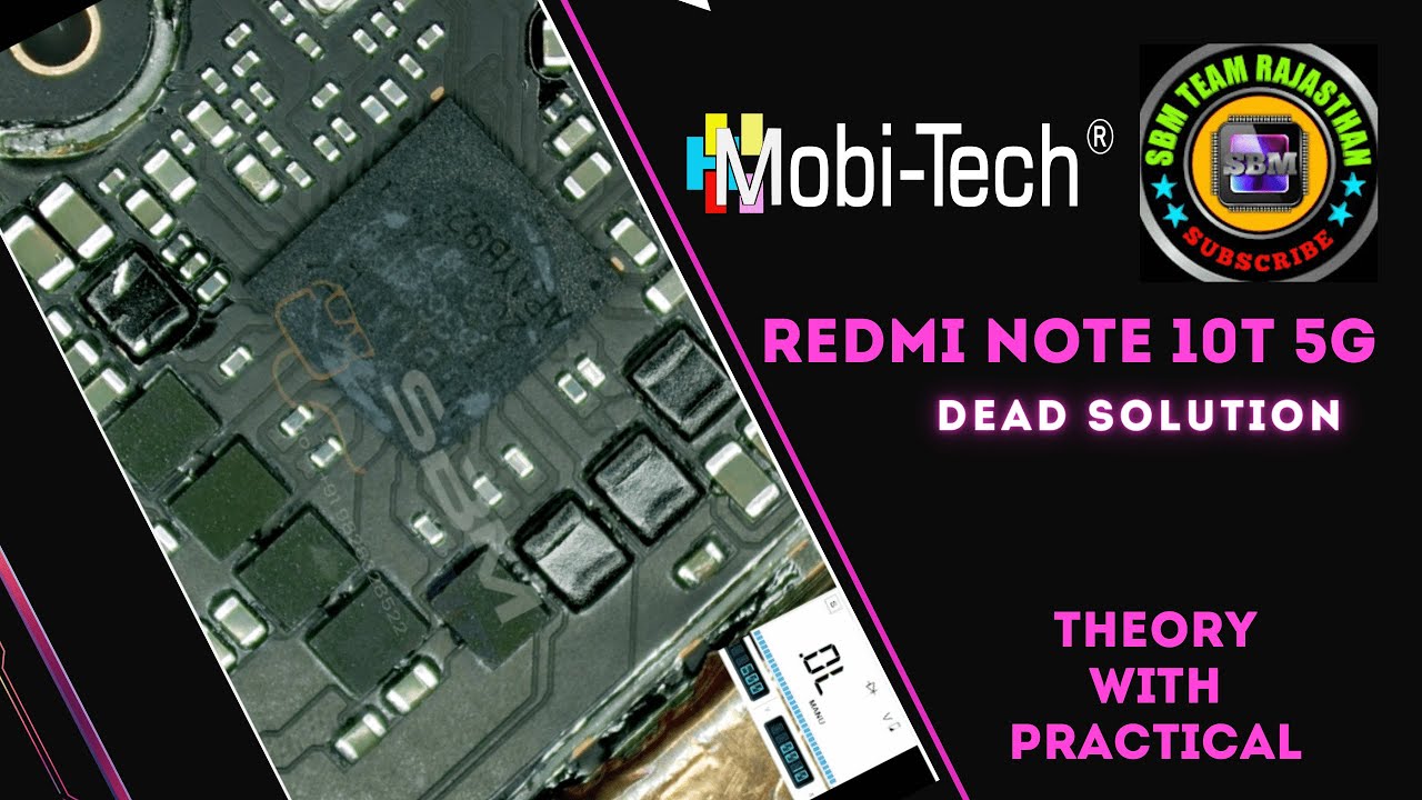 Redmi note 10T 5G | Dead Solution | Fault Finding | Mobitech team | in hindi
