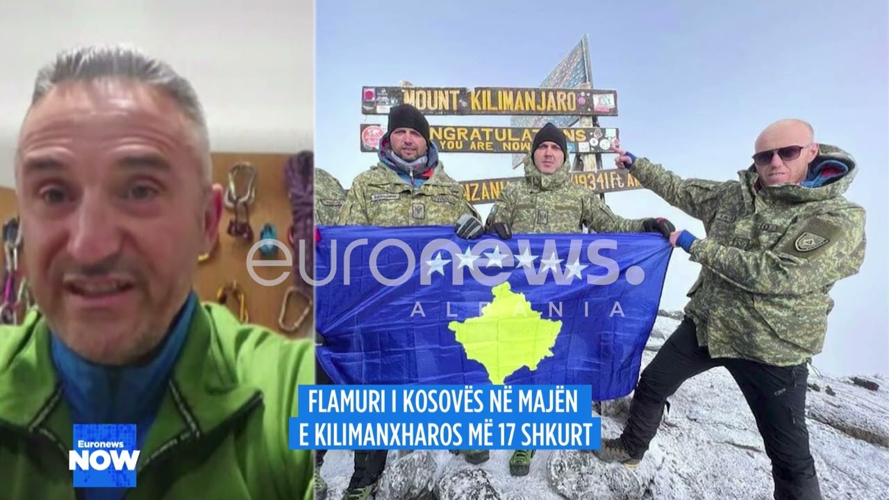 Flamuri në majën e Kilimanxharos, PR i fortë për Kosovën ditën e Pavarësisë! Rrëfehet nismëtari