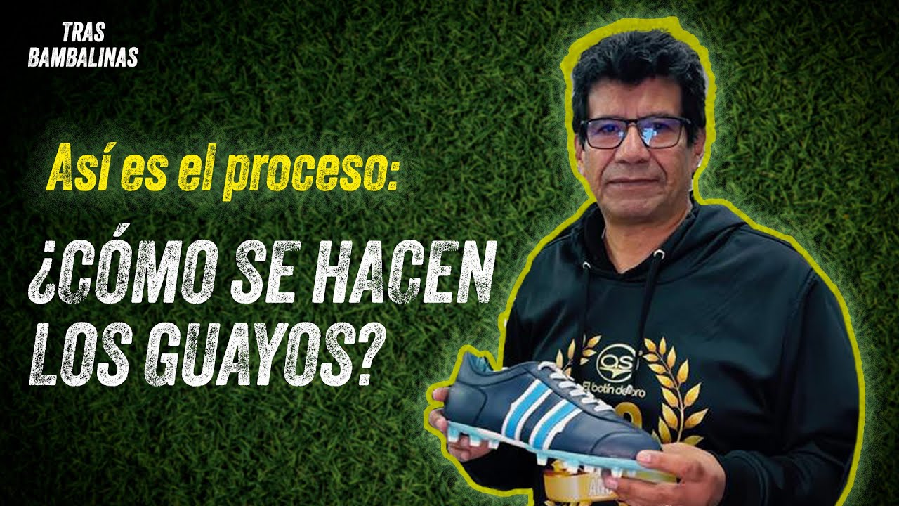 🤔⚽ ¿Sabías cómo hacen los guayos de fútbol? Te sorprenderá el proceso de marca más antigua del país