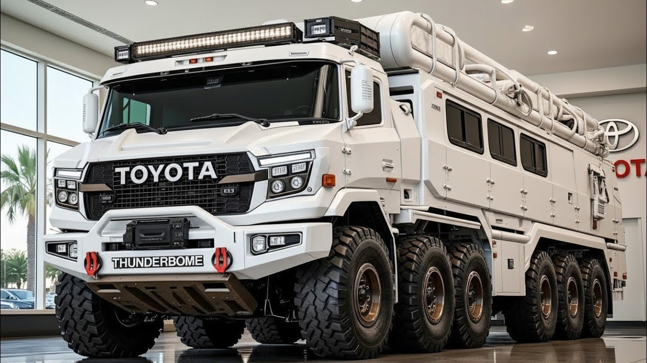 Полный обзор этого автодома Toyota Thunderbome 2026 года, создающего ощущение жизни в будущем!