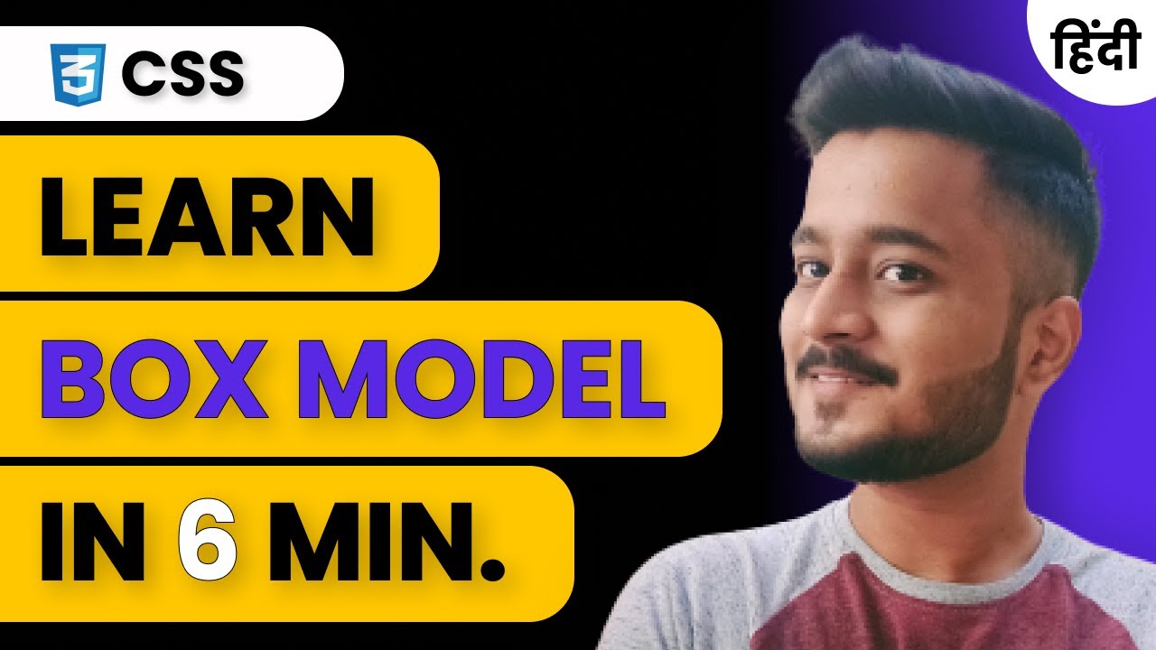 LEARN CSS BOX MODEL IN 6 minutes. | CSS | Hindi