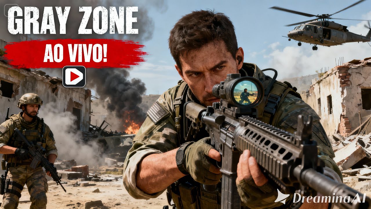 FPS IMERSIVO NO LIMITE 🎯 | Gray Zone Warfare AO VIVO  11 de janeiro de 2026