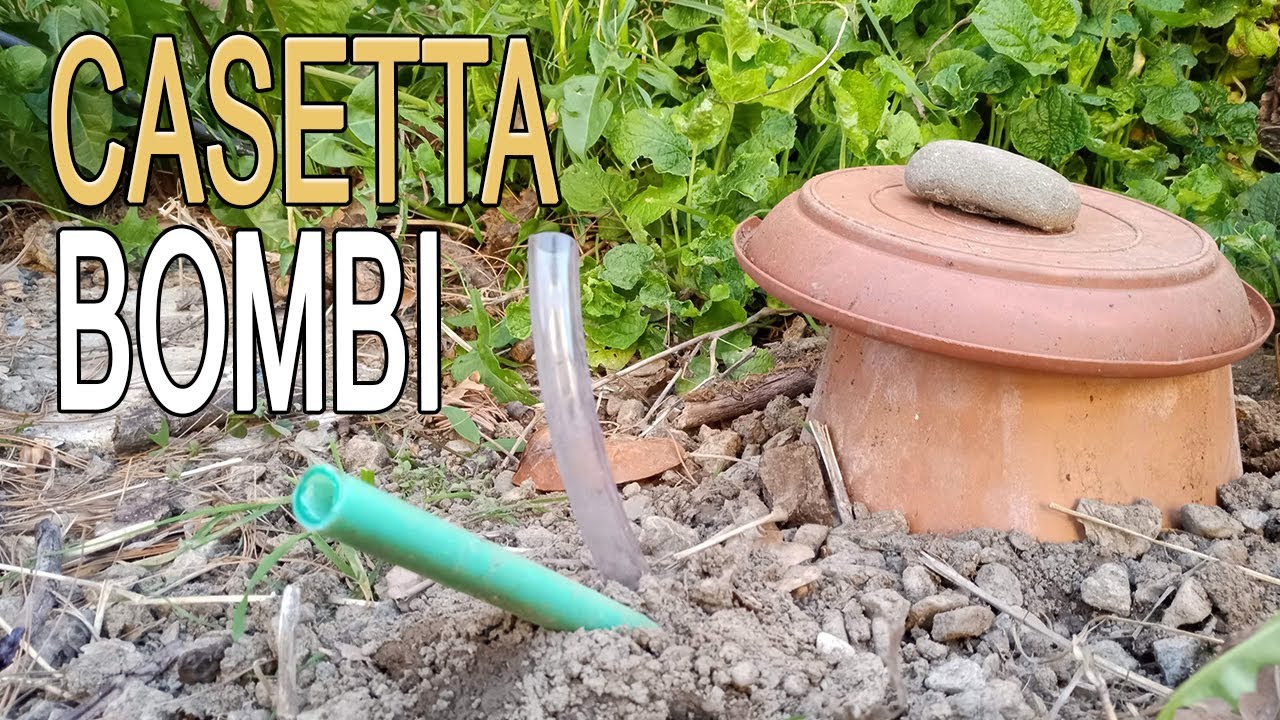 Casetta bombi fai da te bug hotel giardino impollinatori - Arte Green