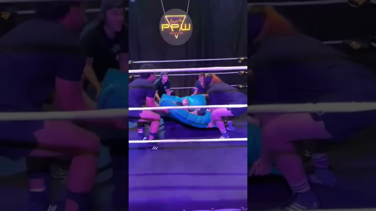 Don't get caught napping at PPW! #wrestling