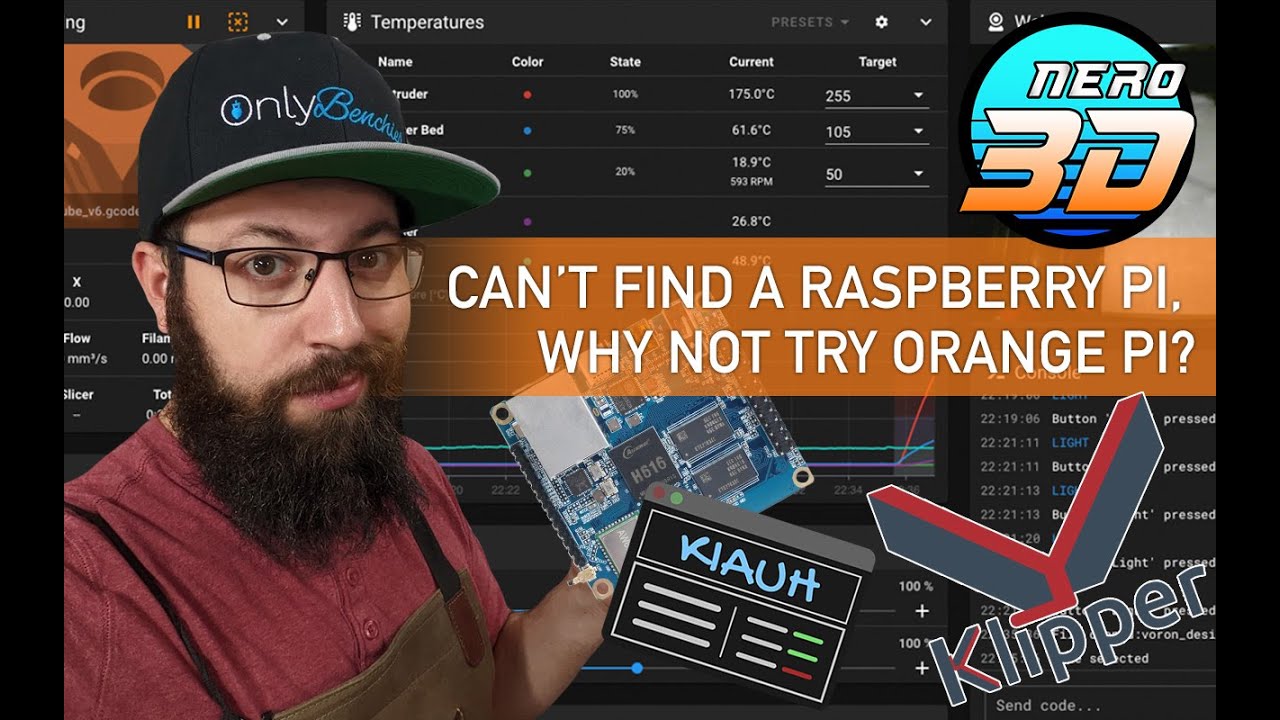 Klipper Setup on the Orange Pi with Kiauh - RPi Alternative #3dprinting #3d