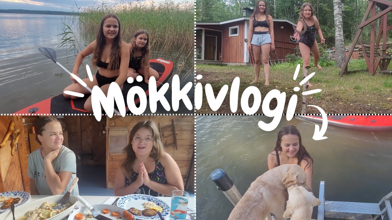 MÖKKIVLOGI päivä mökillä