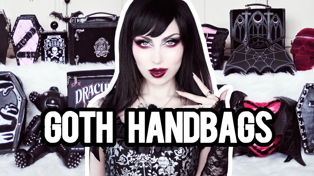 🖤⛓️ MY GOTH HANDBAG COLLECTION / HAUL ⛓️🖤 Killstar Restyle Dolls Kill Demonia Romwe | Vesmedinia