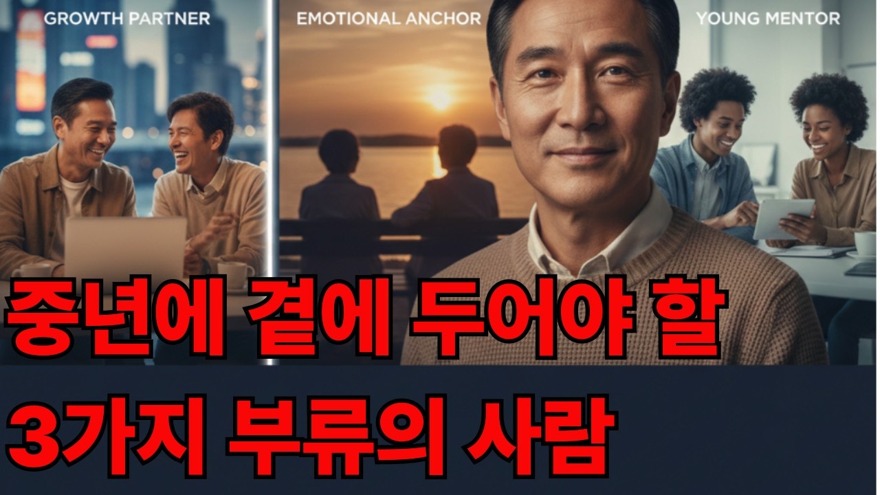 성공하는 중년은 만나는 사람부터 다릅니다: 반드시 만나야 할 세 부류