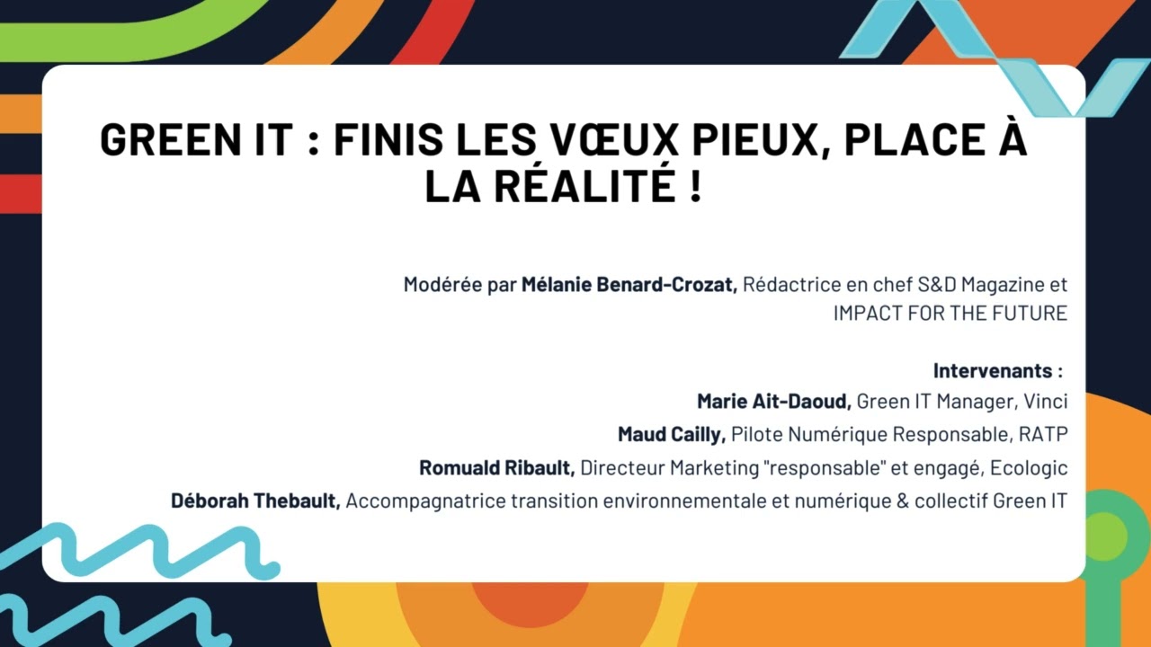 Green IT : finis les v&oelig;ux pieux, place &agrave; la r&eacute;alit&eacute; !