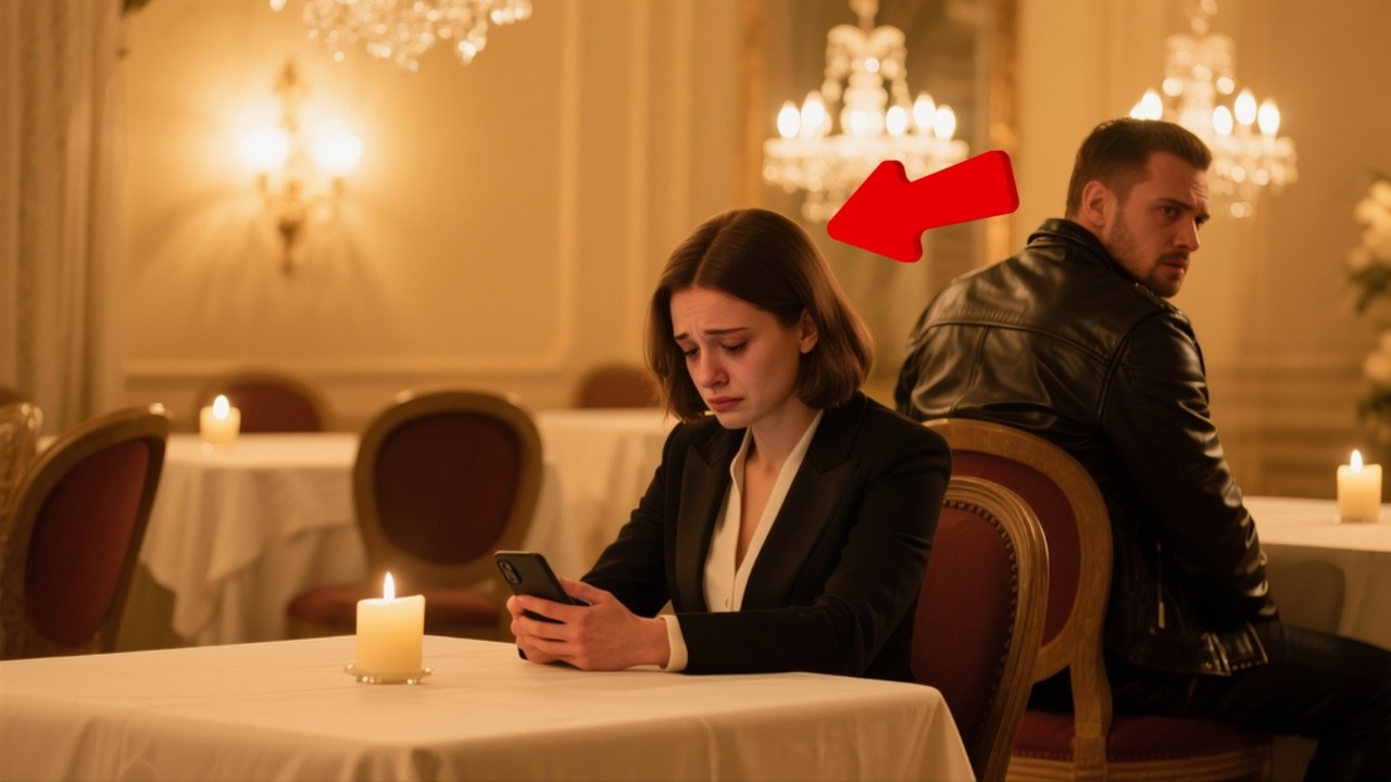 Maid’s Daughter Had Only $4 for a Blind Date — The Hells Angel Nearby Watched Until It Changed