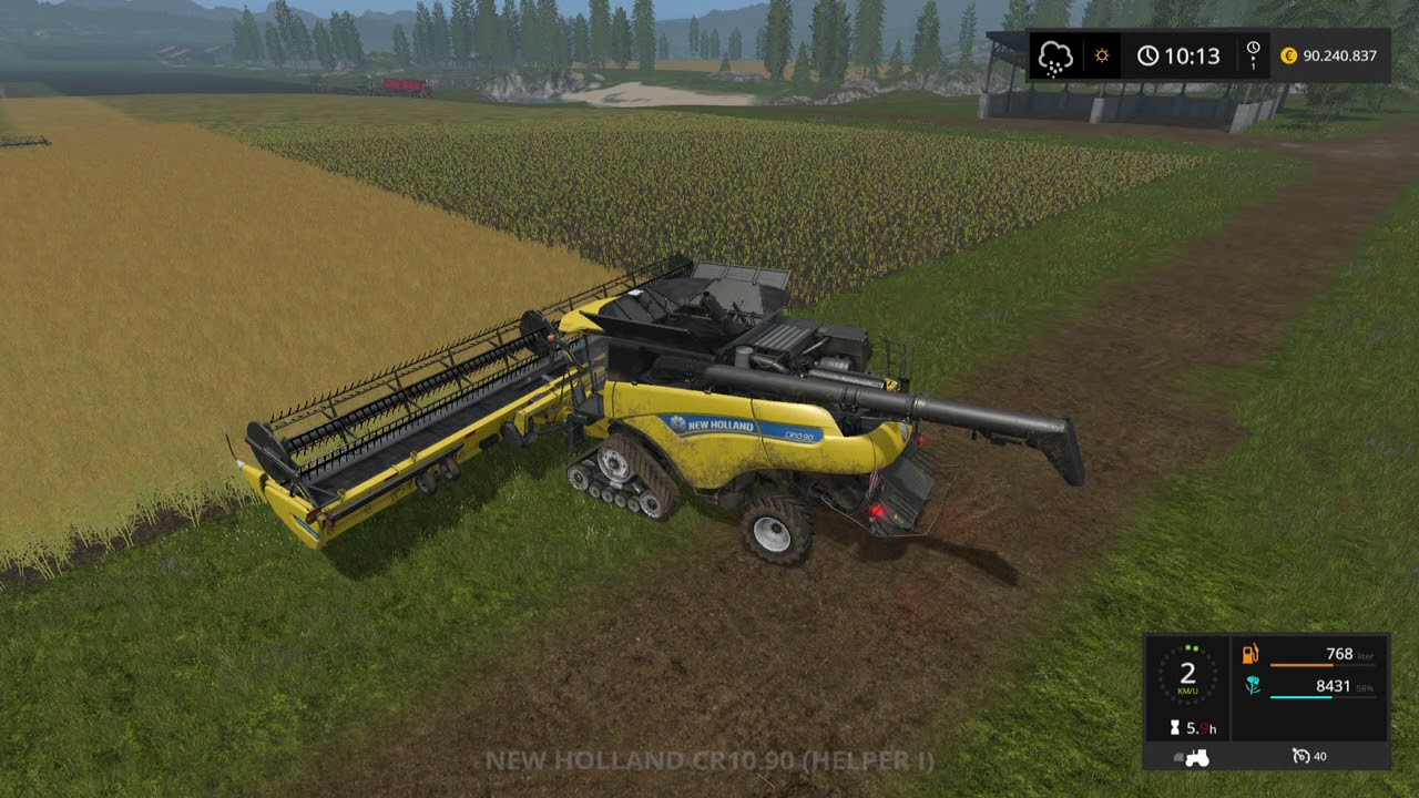 Let's Play Farming Simulator 2017 | Goldcrest Valley | harvesting oilseed | Episode 36