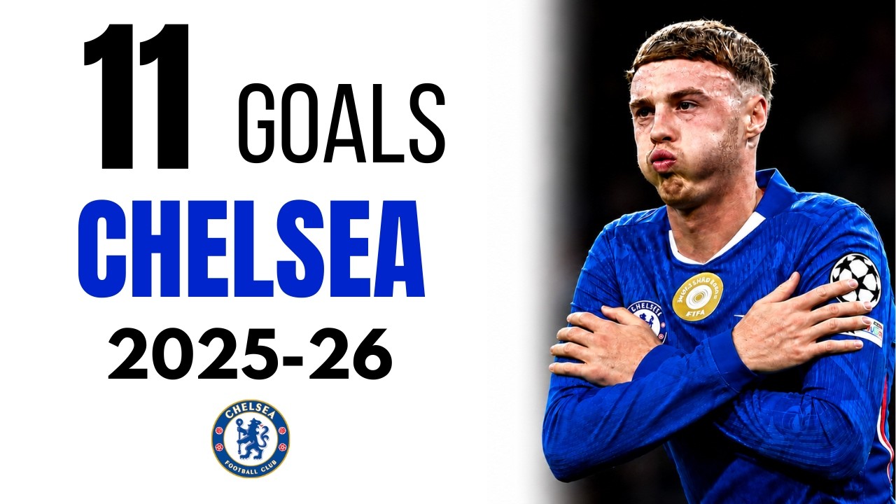 Cole Palmer - All 11 Goals for Chelsea | 2025/26
