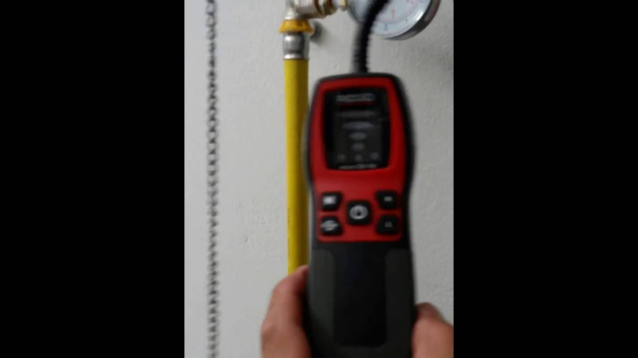 Detector Teste de Vazamento de Gás