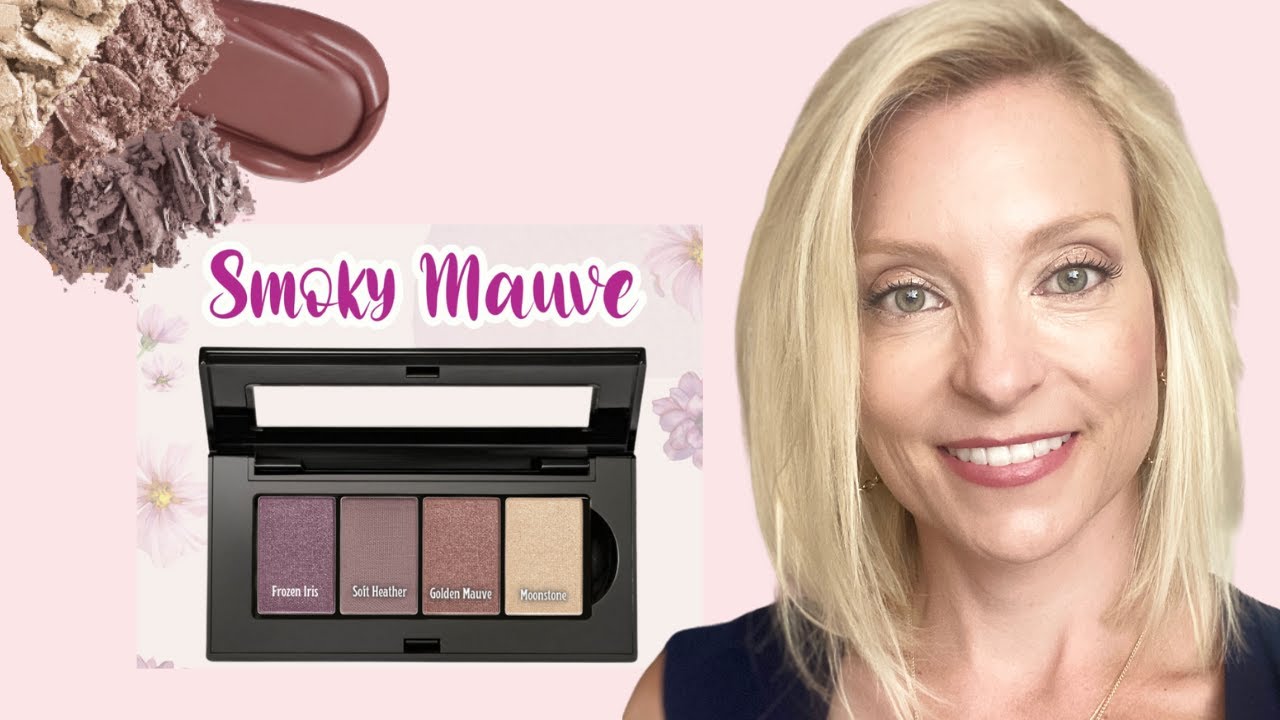 Easy to Apply Smoky Mauve Makeup Tutorial for a Stunning Look #Smokyeyes #MakeupTutorial #GlamLook