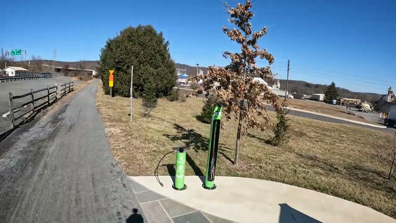 Schuylkill River Trail near Reading, PA.