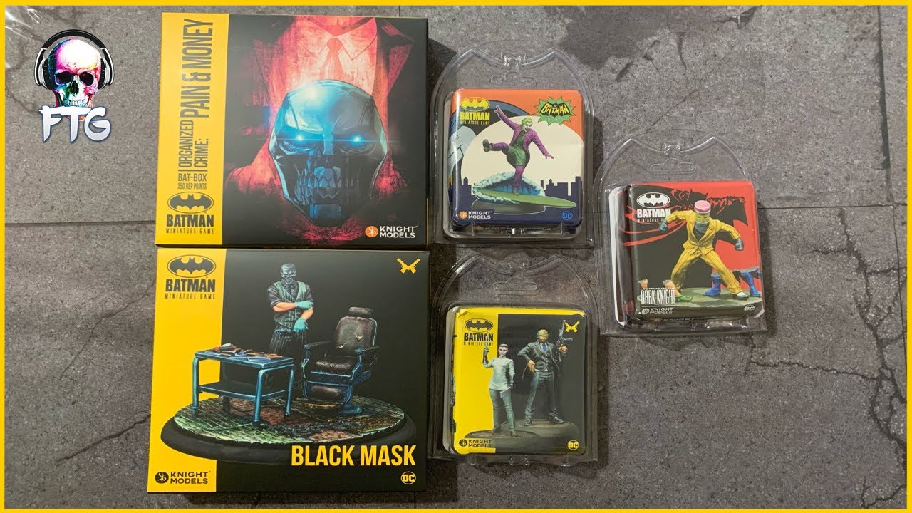 Unboxing Batman Miniature Game June 2021 Releases